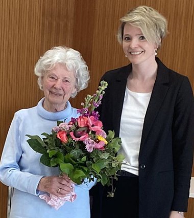 Gertrud Heilmann und Theresa Neumann